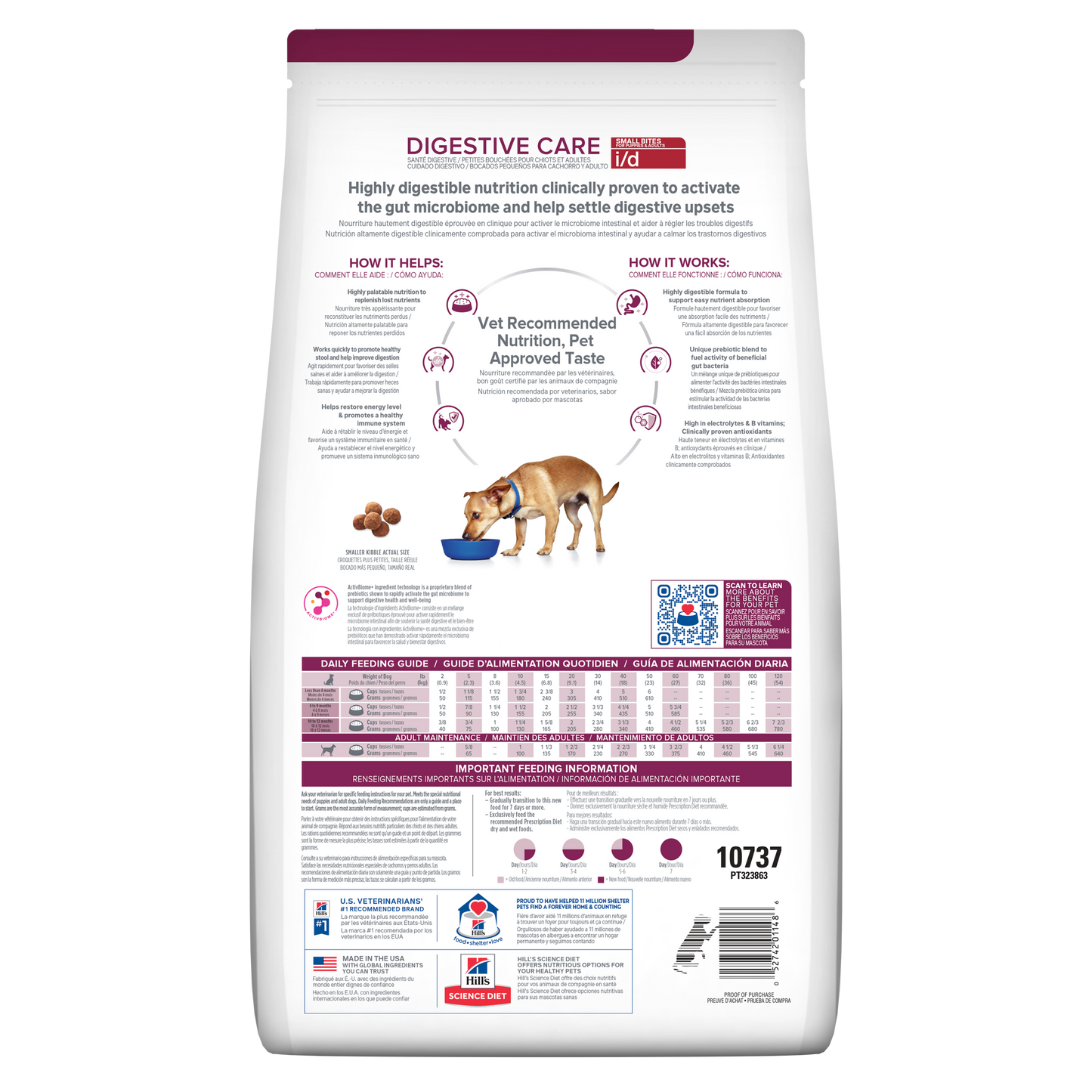 Hills Science Diet Alimento Perros i/d Small Bites Raza Pequeña Enfermedad Gastrointestinal id