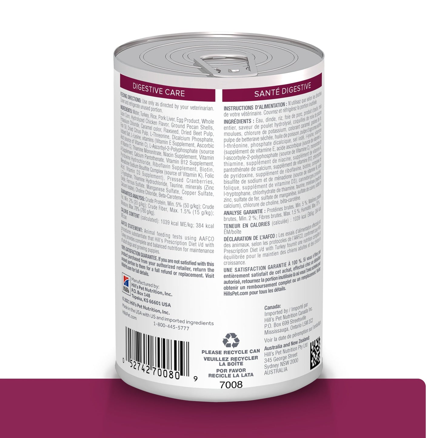 Hills Science Diet Alimento Perros i/d Lata 370 gr Enfermedad Gastrointestinal id