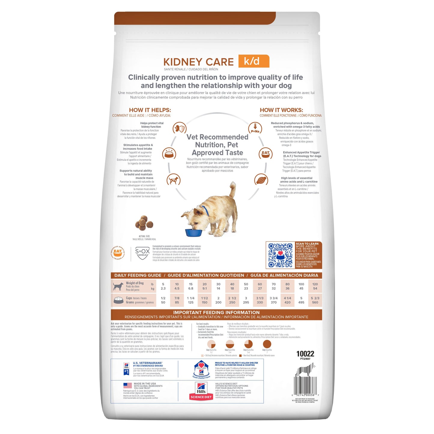 Hills Science Diet Alimento Perros k/d Enfermedad Renal Croquetas kd