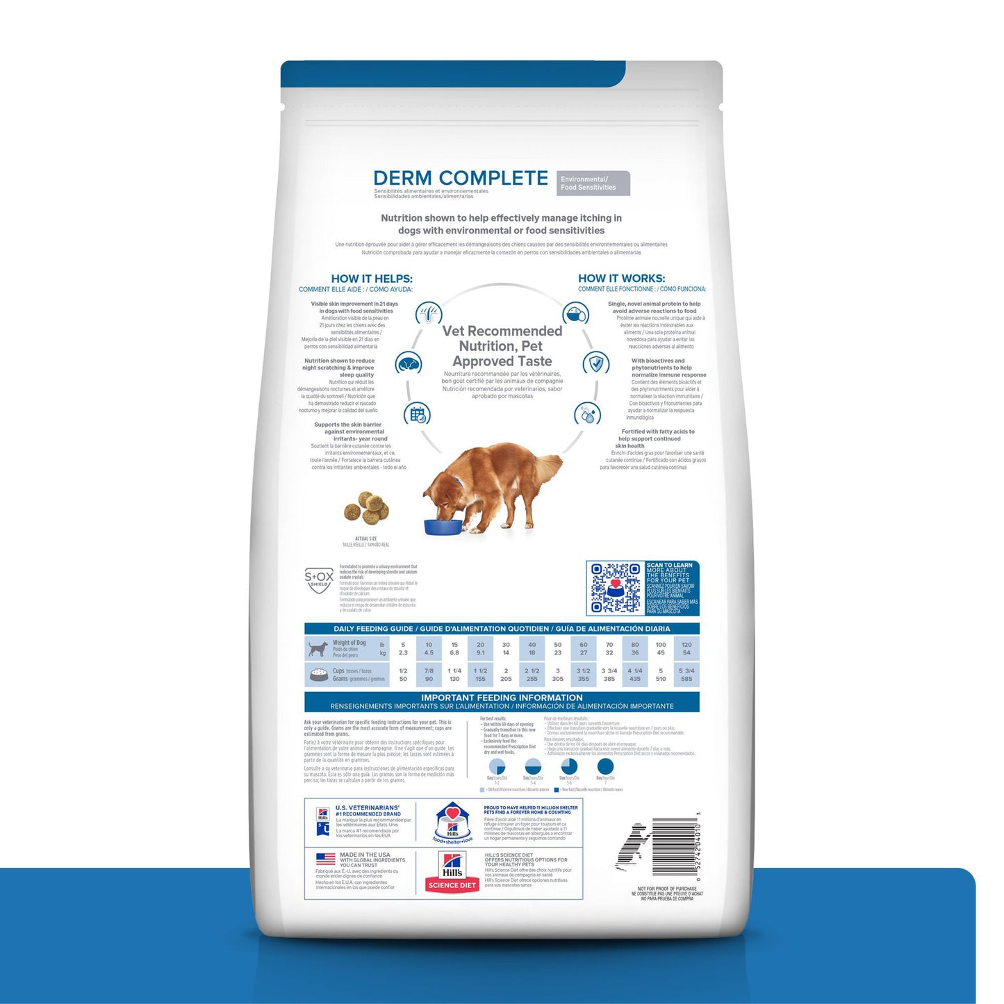 Hills Science Diet Alimento Perros Derm Complete Alergias Ambientales Croquetas