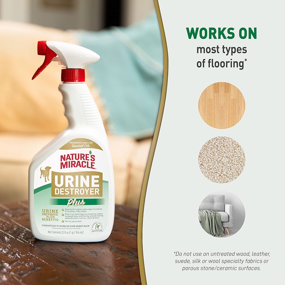 Nature´s Miracle Destructor Plus de Orina de Perro 3.78 lt