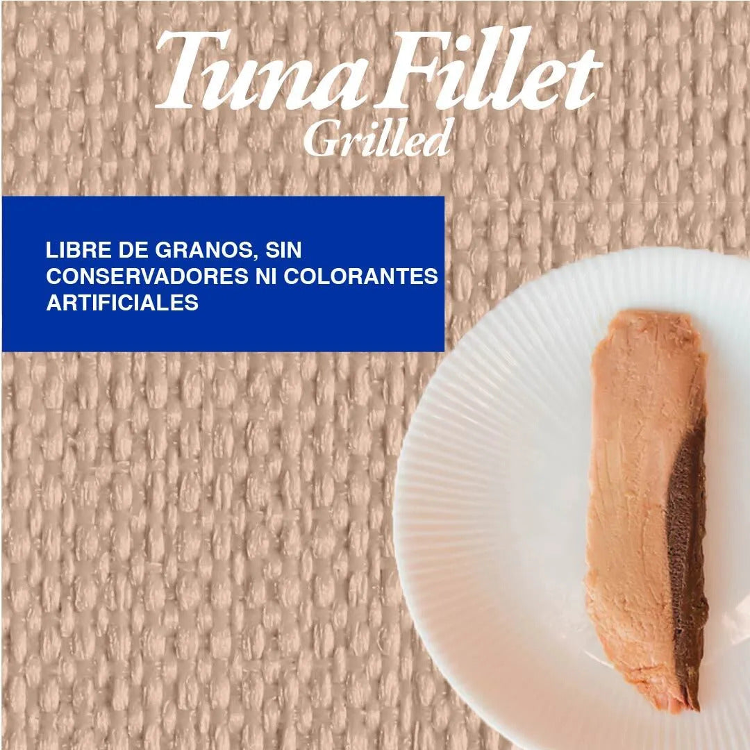 Churu Filete De Atún Y Vieira Para Gato Paquete 4 Piezas 15g