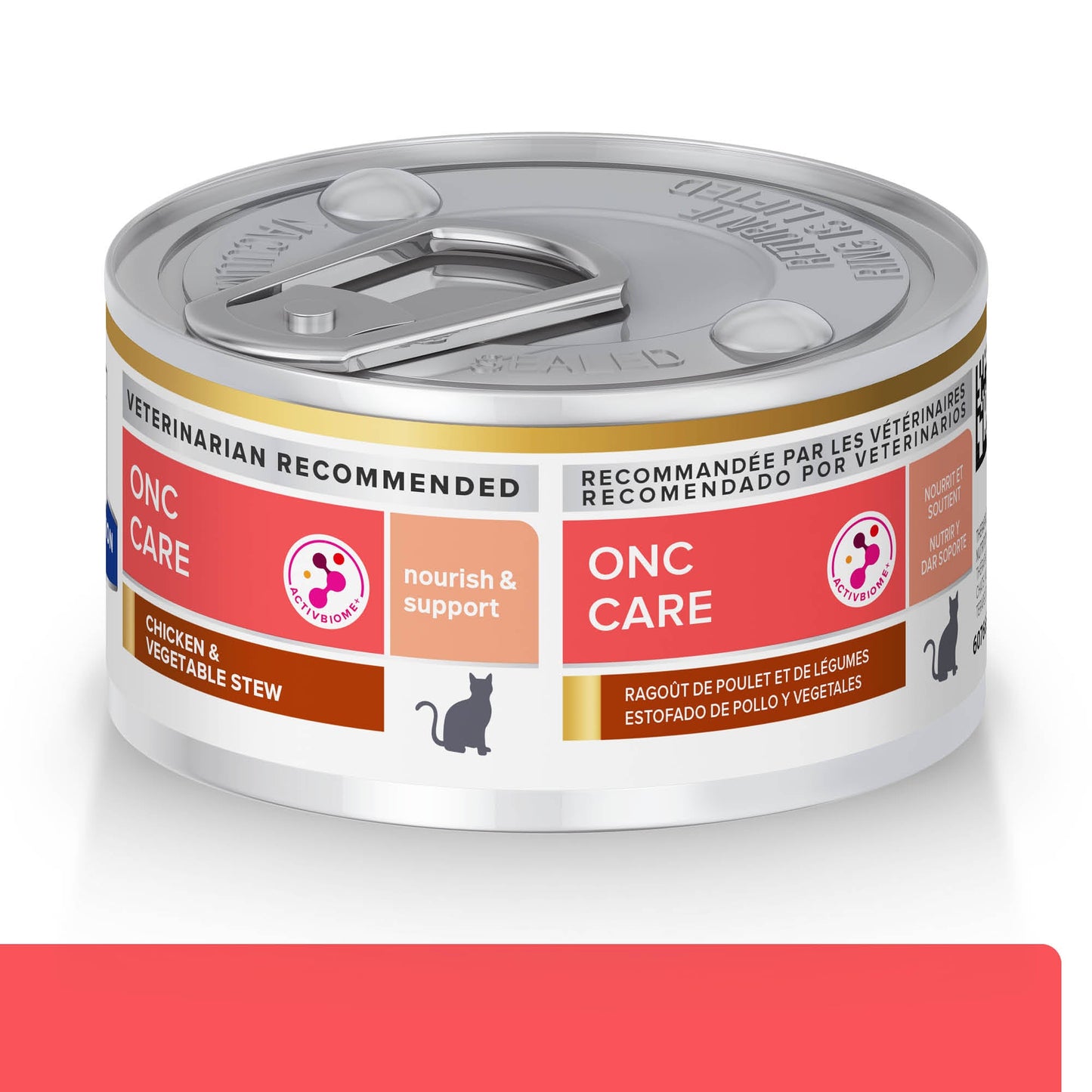 Hill's Prescription Diet ONC Felino Lata con 82 gr de Alimento Húmedo para Gatos con Cáncer Nutrición Clínica para una Vida Plena y Saludable