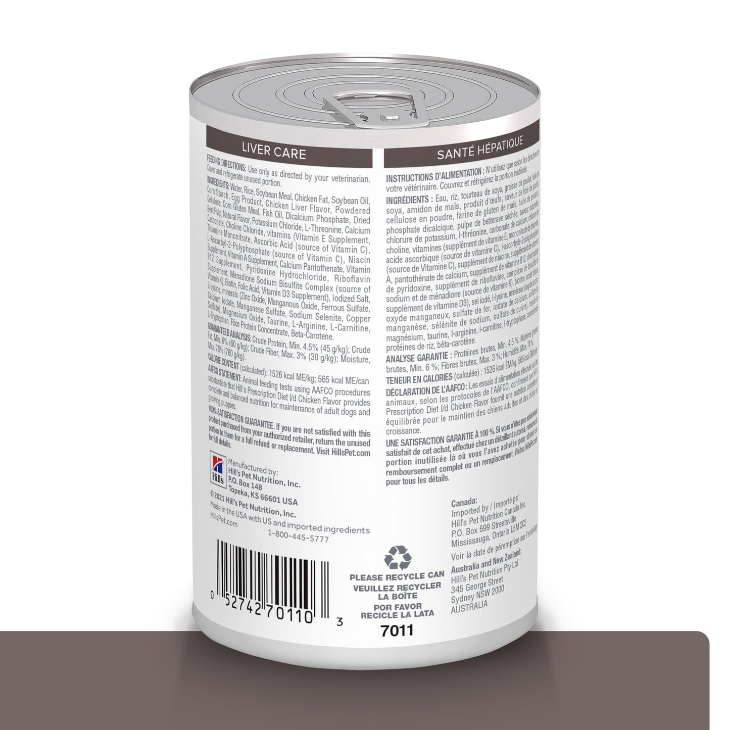 Hills Science Diet Alimento Perros l/d Lata 370 gr Enfermedad Hepatica Alimento Humedo LD
