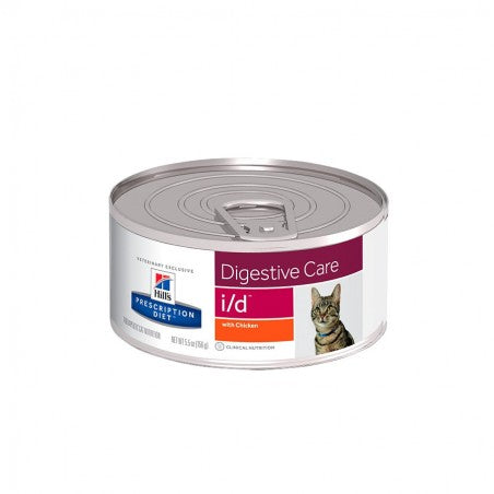Hills Science Diet Alimento Gatos i/d Lata 156 gr Enfermedad Gastrointestinal id