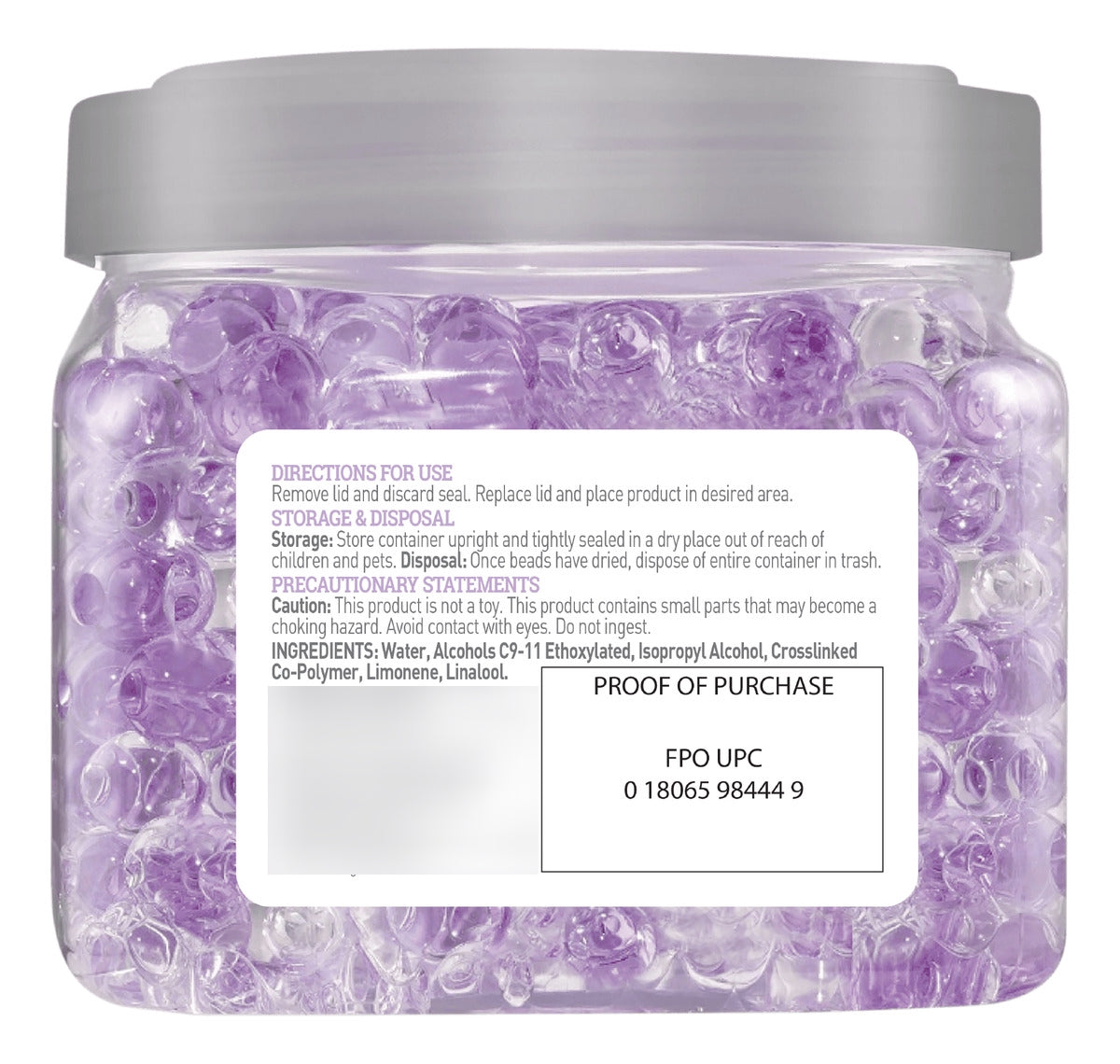 Perlas Natures Miracle Lavanda Vainilla 340g Ambientes