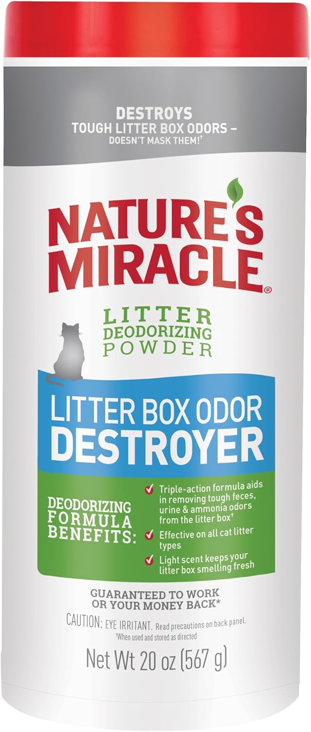 Desodorante Para Arenero Natures Miracle Polvo 567g Gato