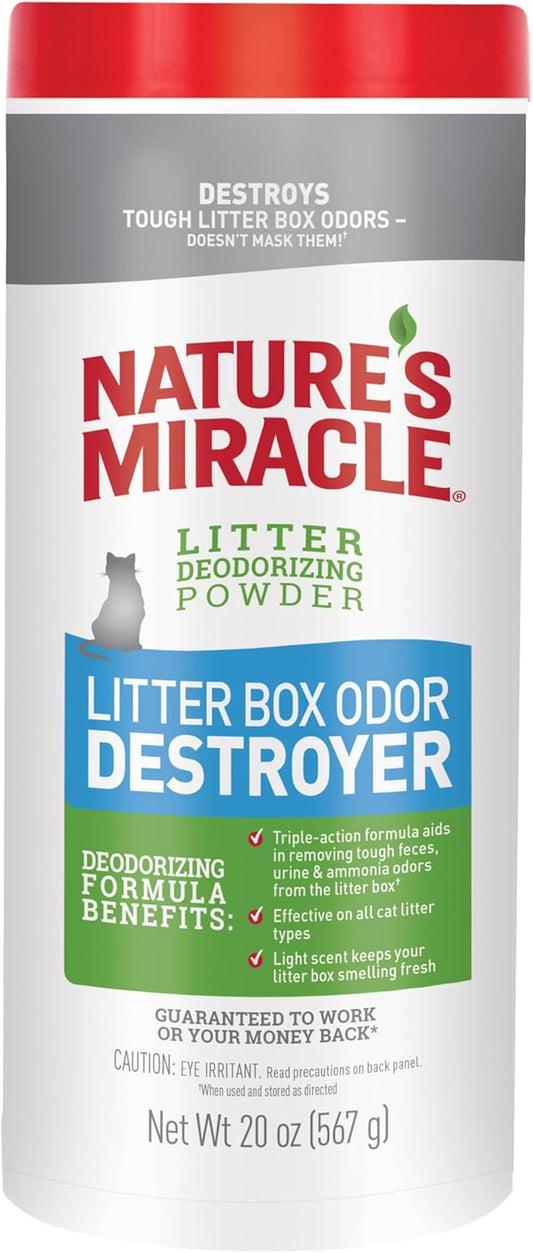 Desodorante Para Arenero Natures Miracle Polvo 567g Gato
