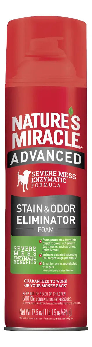 Eliminador Manchas Y Olores En Espuma Natures Miracle Perro