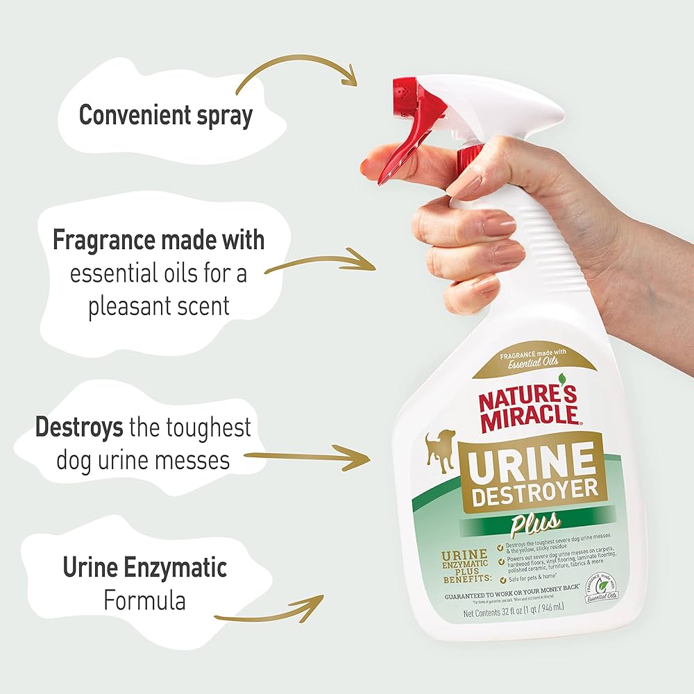 Nature´s Miracle Destructor Plus de Orina de Perro 3.78 lt