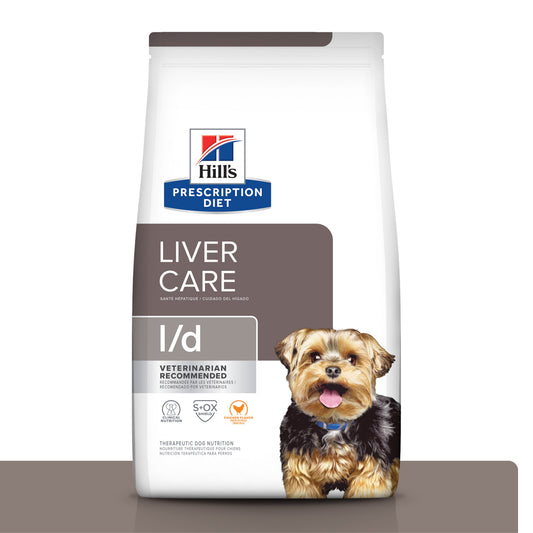 Hills Science Diet Alimento Perros l/d 8 kg Enfermedad Hepatica Croquetas Pienso ld