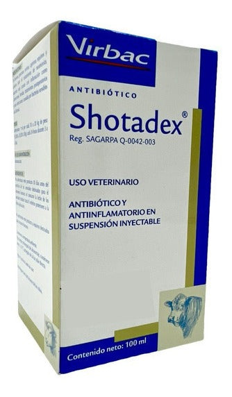 Shotadex Inyectable Bovinos 100 Ml Virbac