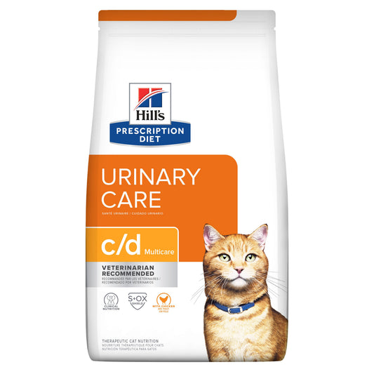 Hills Science Diet Alimento Gatos c/d Multicare Urolitiasis Croquetas Pienso cd