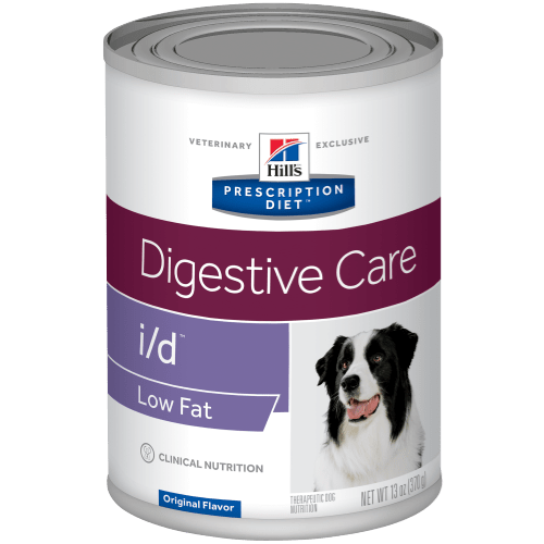Hills Science Diet Alimento Perro i/d Low Fat Lata 370 gr Baja Grasa Gastrointestinal id Low Fat