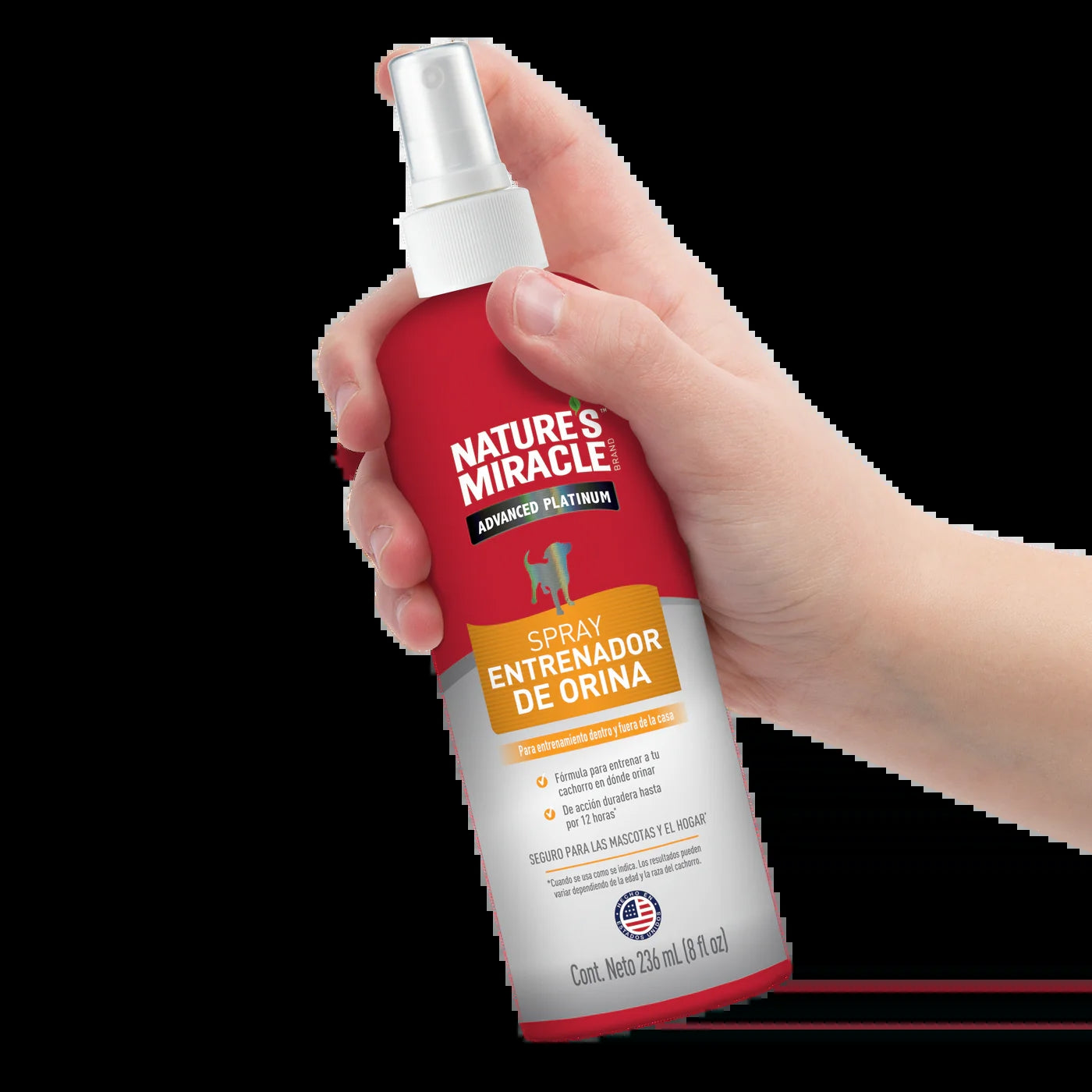 Nature´s Miracle Spray Atrayente de Entrenamiento para Cachorros 236 ml
